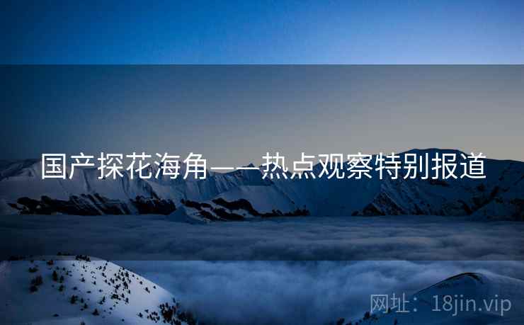 国产探花海角——热点观察特别报道