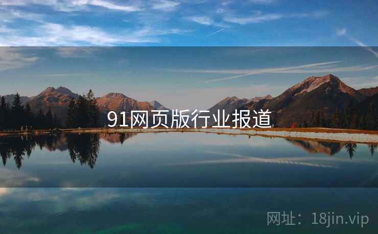 91网页版行业报道