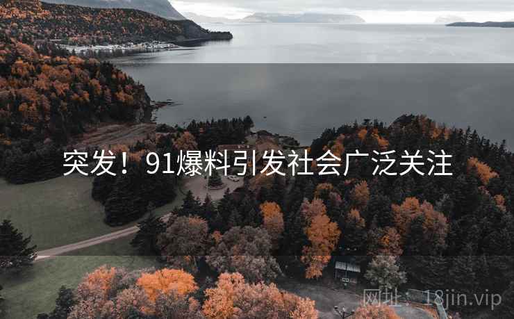 突发！91爆料引发社会广泛关注